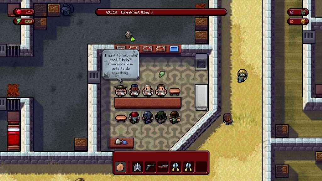 Screen Shot image 0 The Escapists: The Walking Dead اصدار الديلوكس بي سي ستيم كود رقمي
