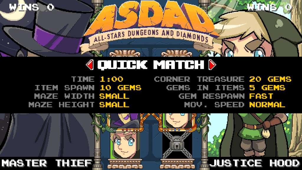 Screen Shot image 1 ASDAD: All-Stars Dungeons And Diamonds ستيم كود رقمي