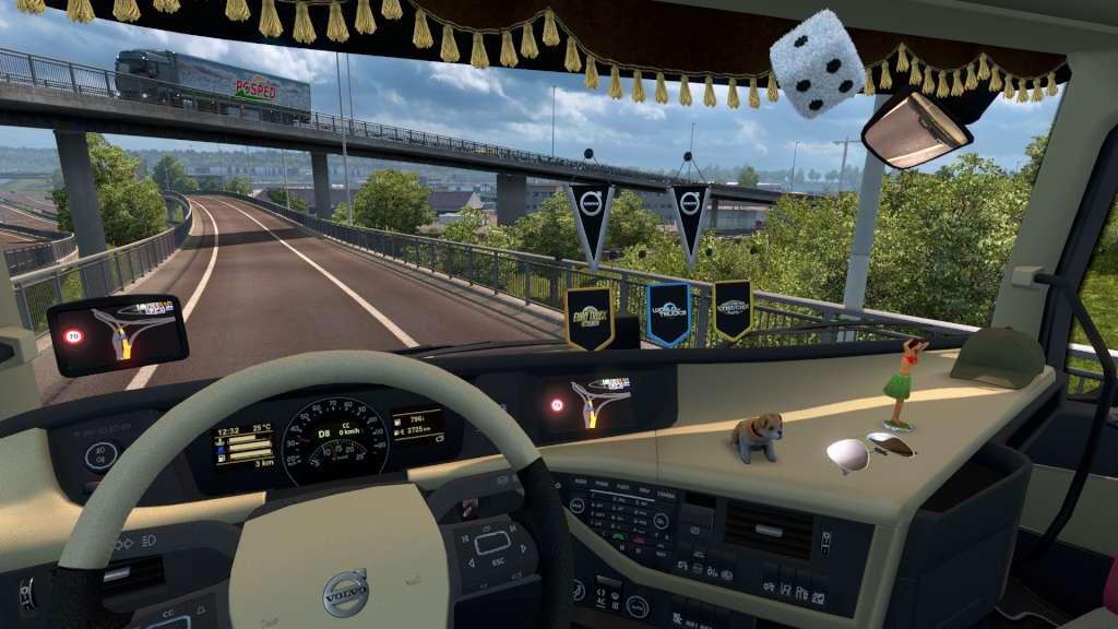 Screen Shot image 2 Euro Truck Simulator 2 - Cabin Accessories DLC ستيم كود رقمي