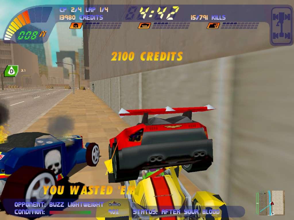 Screen Shot image 2 Carmageddon 2: Carpocalypse Now بي سي ستيم كود رقمي