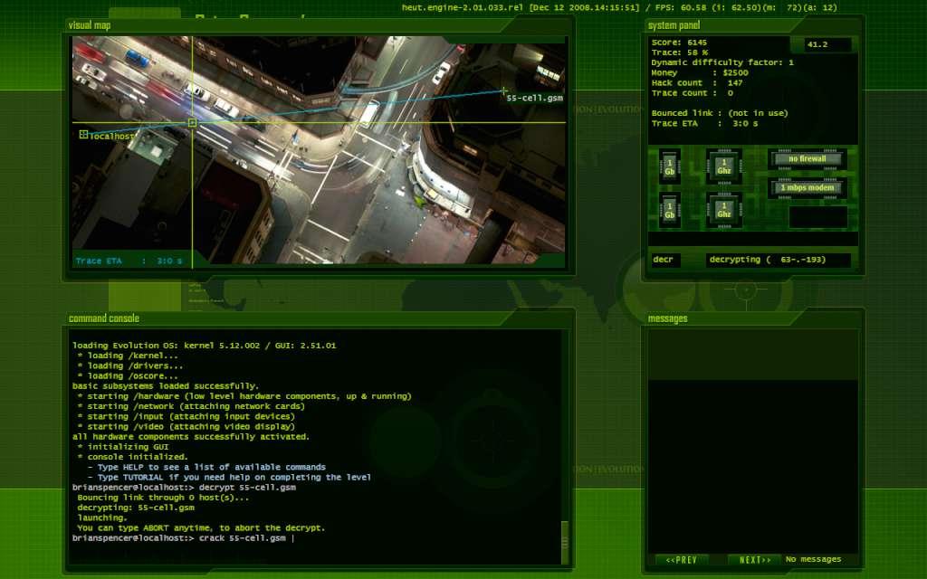 Screen Shot image 3 Hacker Evolution ستيم كود رقمي