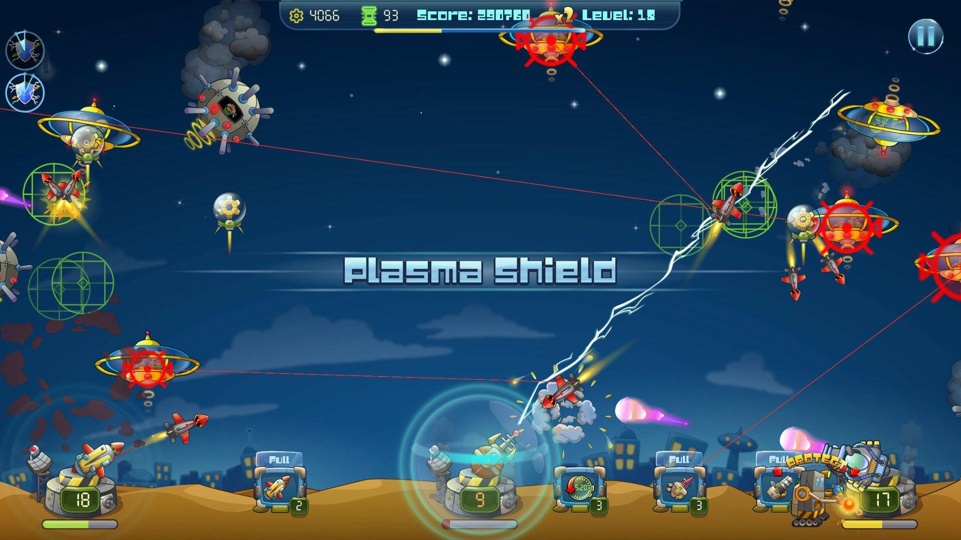 Screen Shot image 2 Galactic Missile Defense ستيم كود رقمي