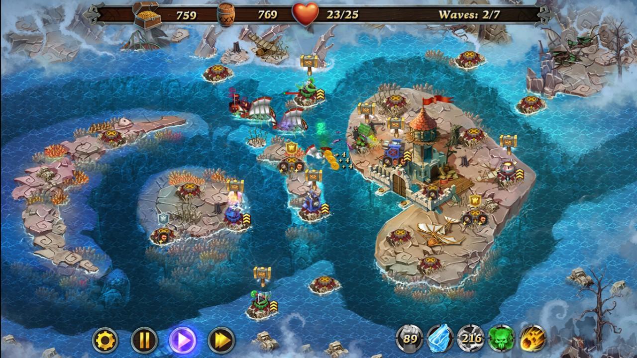 Screen Shot image 2 Fort Defense - Bermuda Triangle DLC ستيم كود رقمي