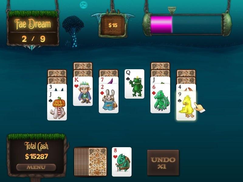 Screen Shot image 1 Faerie Solitaire بي سي ستيم كود رقمي
