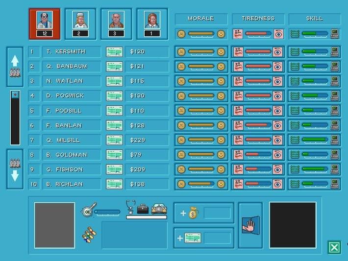 Screen Shot image 1 Theme Hospital بي سي GOG كود رقمي