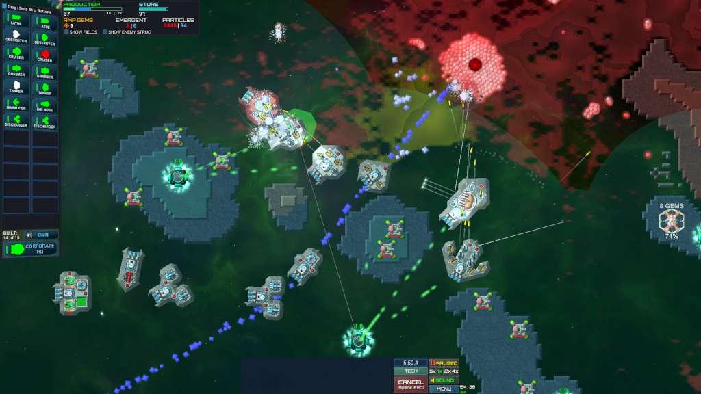 Screen Shot image 2 Particle Fleet: Emergence - Corporate Bonus DLC ستيم كود رقمي
