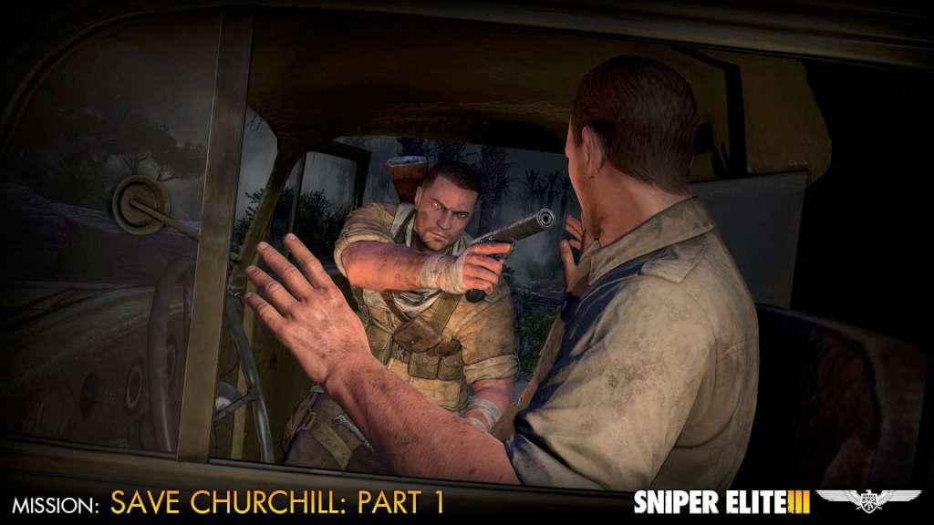 Screen Shot image 2 Sniper Elite III - Save Churchill Part 1: In Shadows DLC ستيم كود رقمي