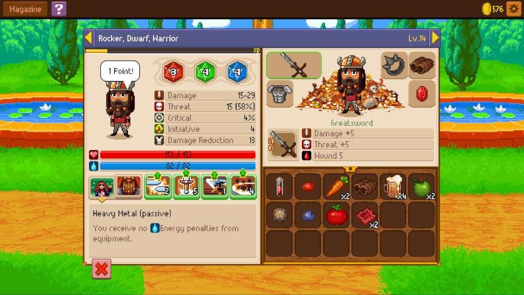 Screen Shot image 2 Knights Of Pen And Paper 2 - Deluxiest اصدار ستيم كود رقمي