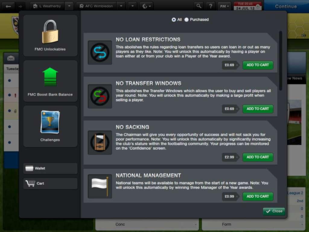 Screen Shot image 4 Football Manager 2013 بي سي ستيم كود رقمي