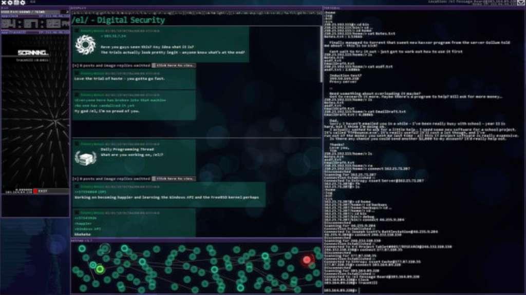Screen Shot image 3 Hacknet اوروبي ستيم كود رقمي
