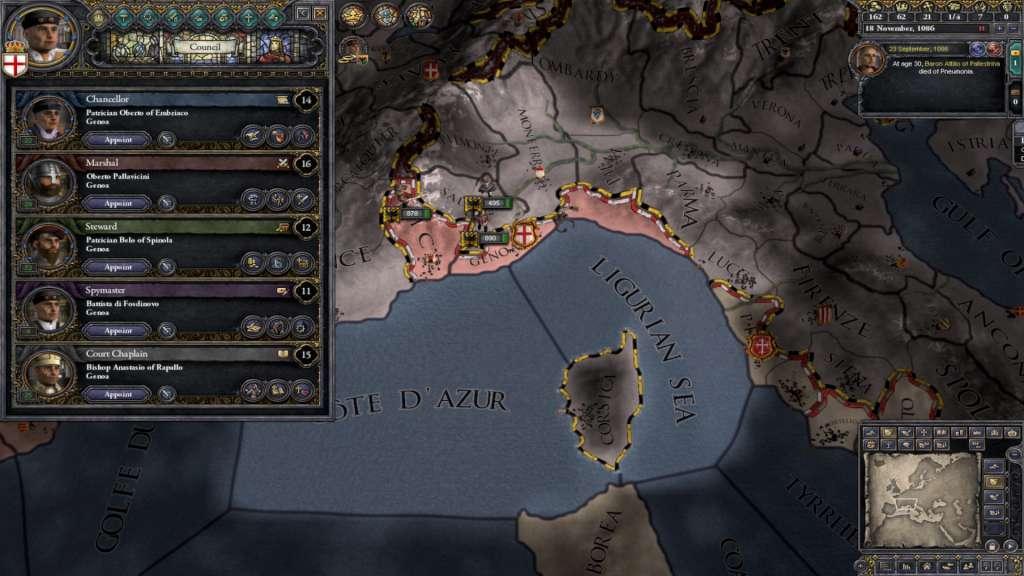 Screen Shot image 3 Crusader Kings II - The Republic DLC بي سي ستيم كود رقمي