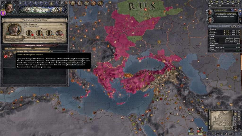 Screen Shot image 4 Crusader Kings II - Legacy Of Rome DLC بي سي ستيم كود رقمي