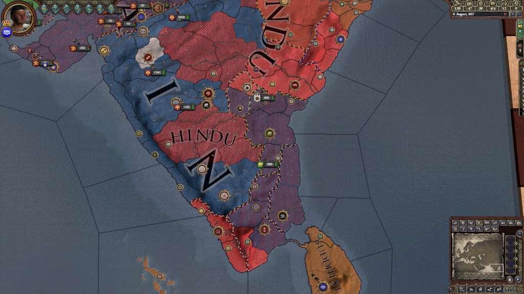 Screen Shot image 0 Crusader Kings II - Rajas Of India DLC بي سي ستيم كود رقمي