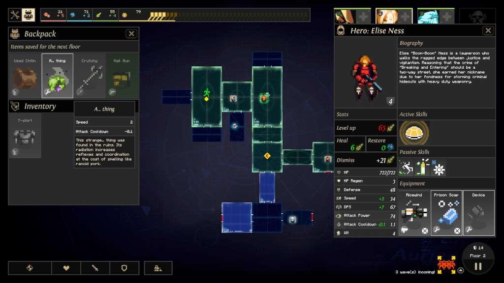 Screen Shot image 2 Dungeon Of The Endless - Pixel اصدار اوروبي بي سي ستيم كود رقمي