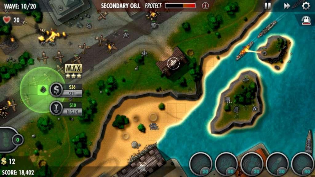 Screen Shot image 0 IBomber Defense Pacific ستيم كود رقمي