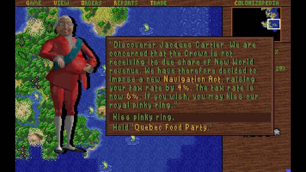 Screen Shot image 5 Sid Meier'S Colonization (Classic) ستيم كود رقمي