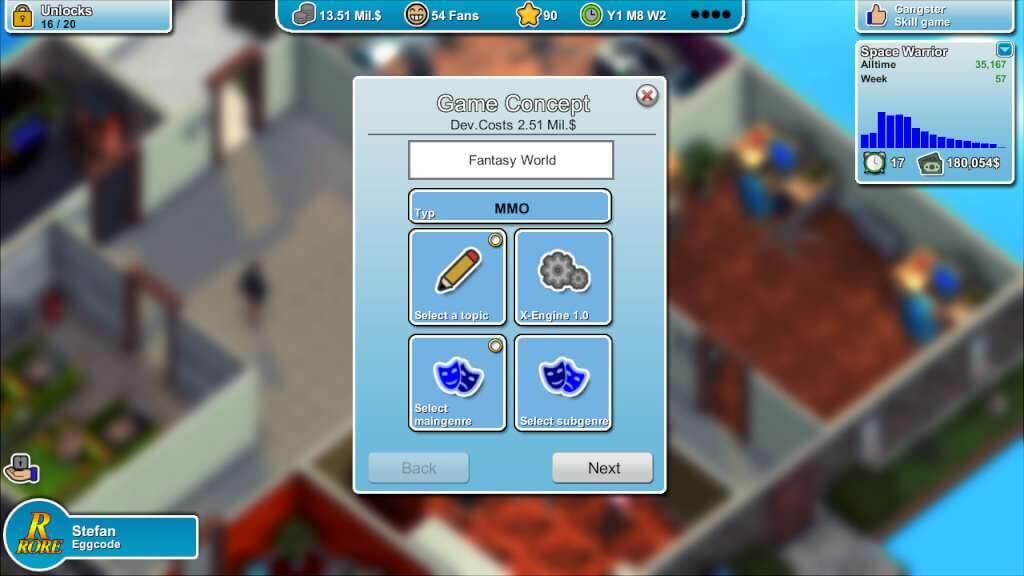 Screen Shot image 4 Mad Games Tycoon ستيم كود رقمي