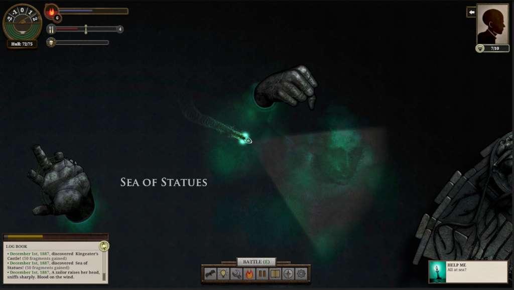 Screen Shot image 0 Sunless Sea بي سي ستيم حساب