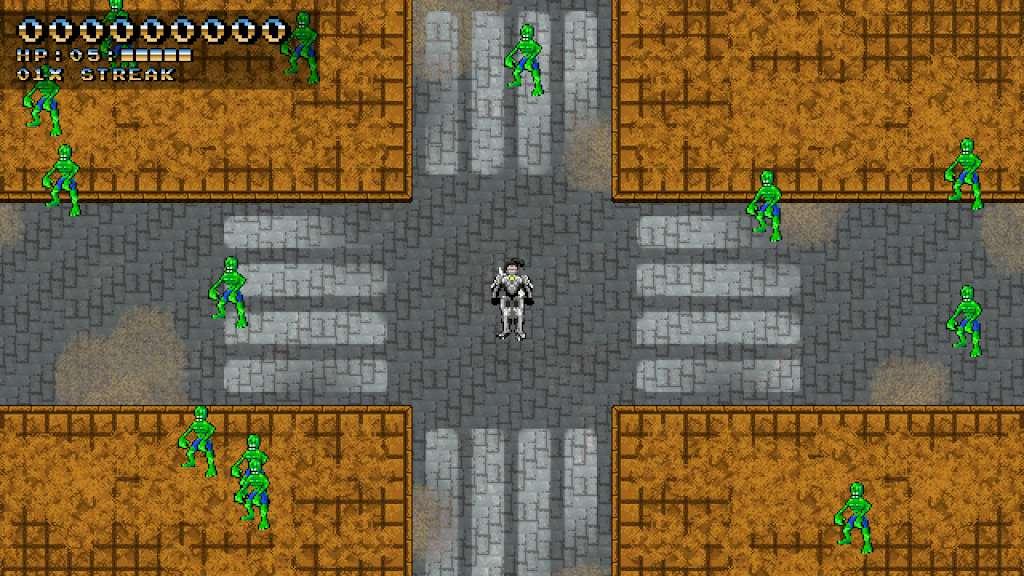 Screen Shot image 0 Space Robot Samurai Zombie Slayer ستيم كود رقمي