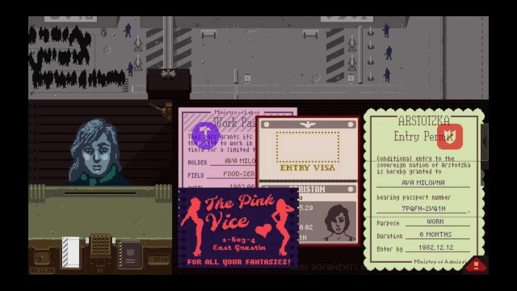 Screen Shot image 0 Papers Please ستيم حساب