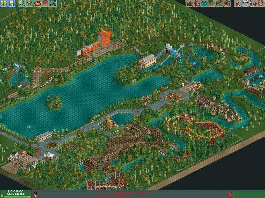 Screen Shot image 0 RollerCoaster Tycoon 2: Triple Thrill Pack GOG كود رقمي
