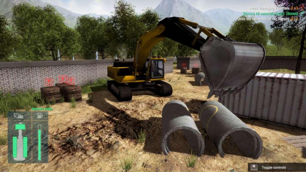 Screen Shot image 1 Construction Machines Simulator 2016 ستيم كود رقمي
