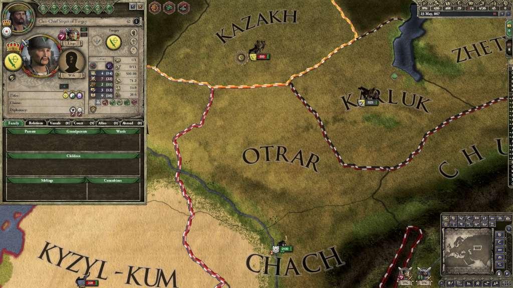 Screen Shot image 5 Crusader Kings II - Horse Lords DLC RU VPN Activated ستيم كود رقمي
