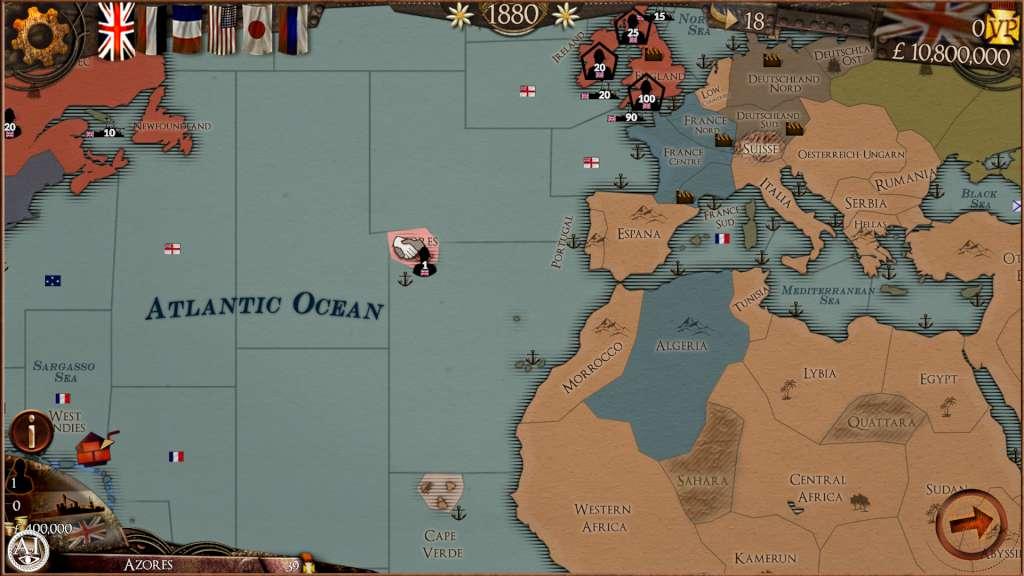 Screen Shot image 2 Colonial Conquest اوروبي ستيم كود رقمي