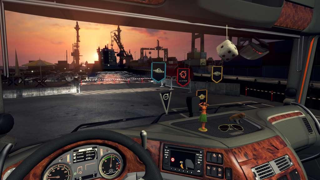 Screen Shot image 1 Euro Truck Simulator 2 - Cabin Accessories DLC ستيم كود رقمي