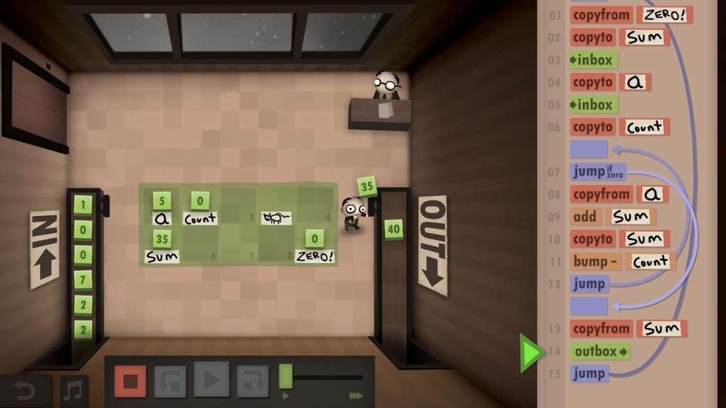 Screen Shot image 2 Human Resource Machine GOG كود رقمي