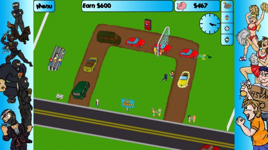 Screen Shot image 2 Car Washer: Summer Of The Ninja بي سي ستيم كود رقمي