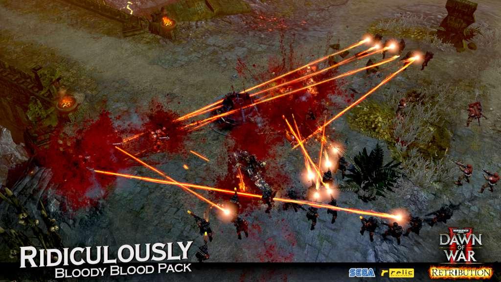 Screen Shot image 1 Warhammer 40,000: Dawn Of War II: Retribution - Ridiculously Bloody Blood Pack DLC بي سي ستيم كود رقمي
