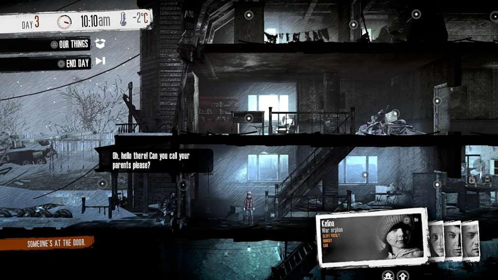 Screen Shot image 3 This War Of Mine - The Little Ones DLC اوروبي اكسبوكس 1 كود رقمي