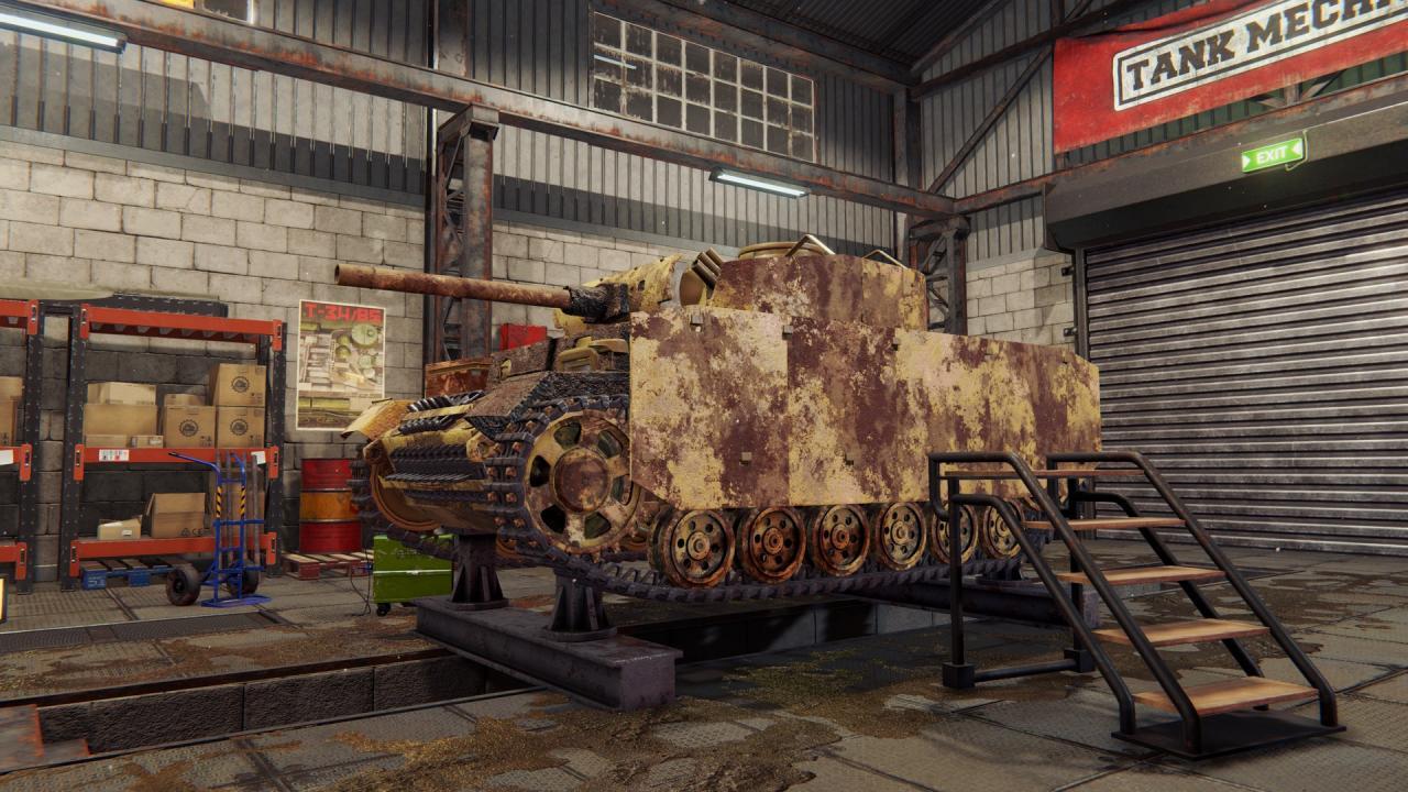 Screen Shot image 2 Tank Mechanic Simulator رابط هديه ستيم