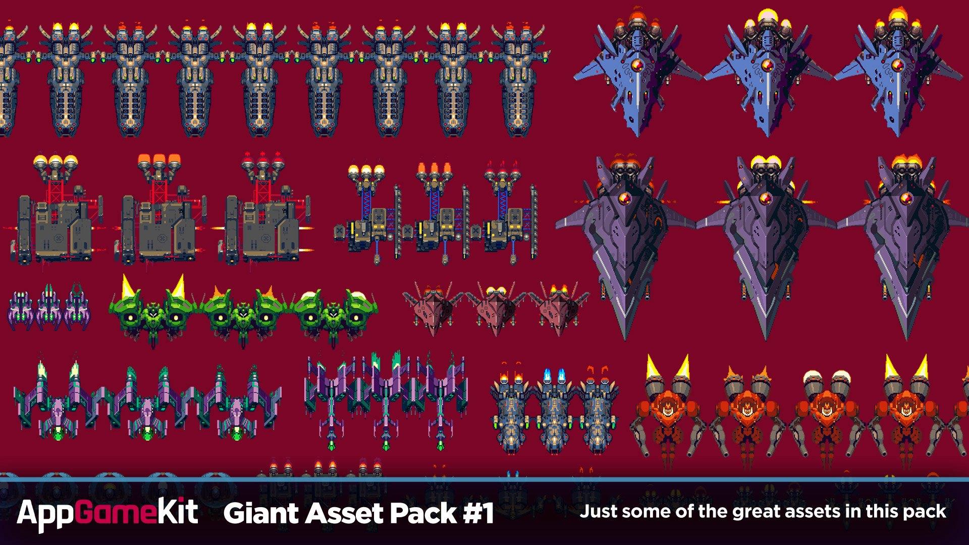 Screen Shot image 1 AppGameKit - Giant Asset Pack 1 DLC ستيم كود رقمي