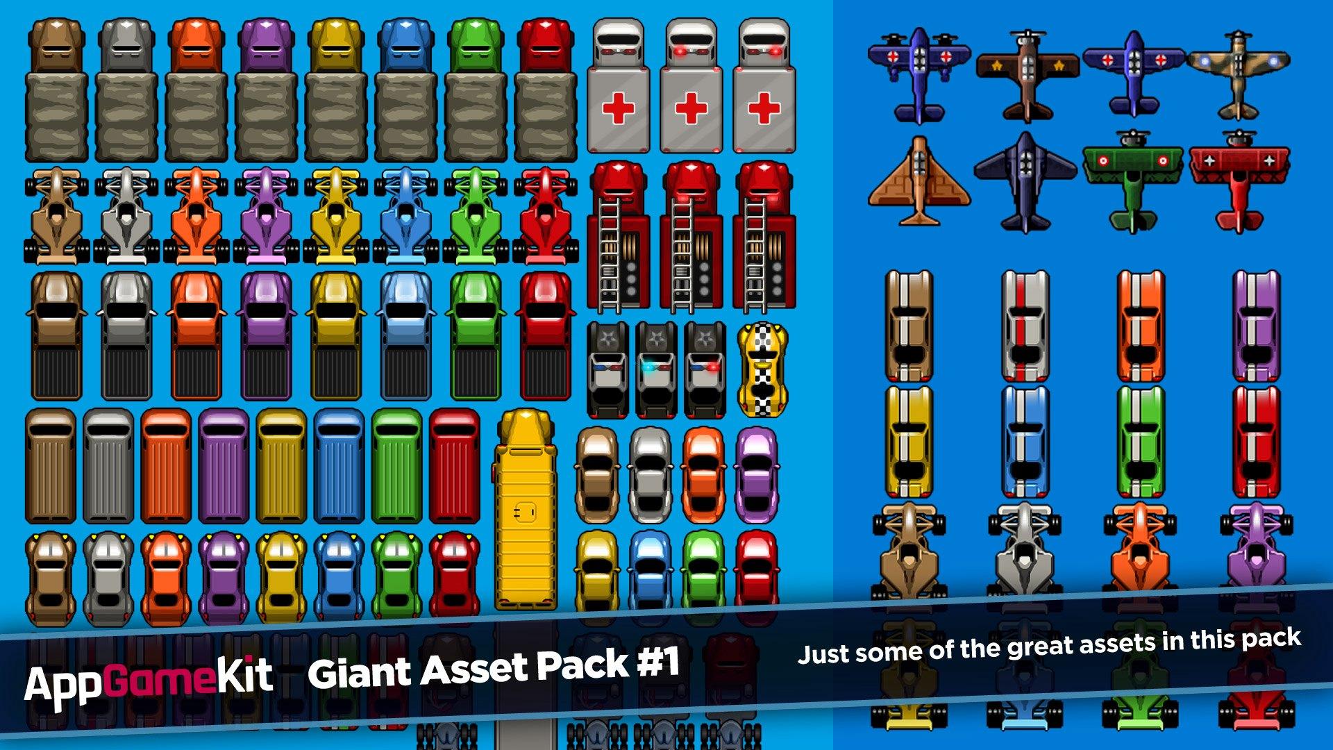 Screen Shot image 2 AppGameKit - Giant Asset Pack 1 DLC ستيم كود رقمي