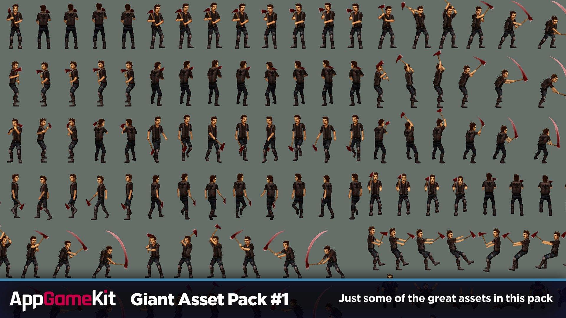 Screen Shot image 5 AppGameKit - Giant Asset Pack 1 DLC ستيم كود رقمي