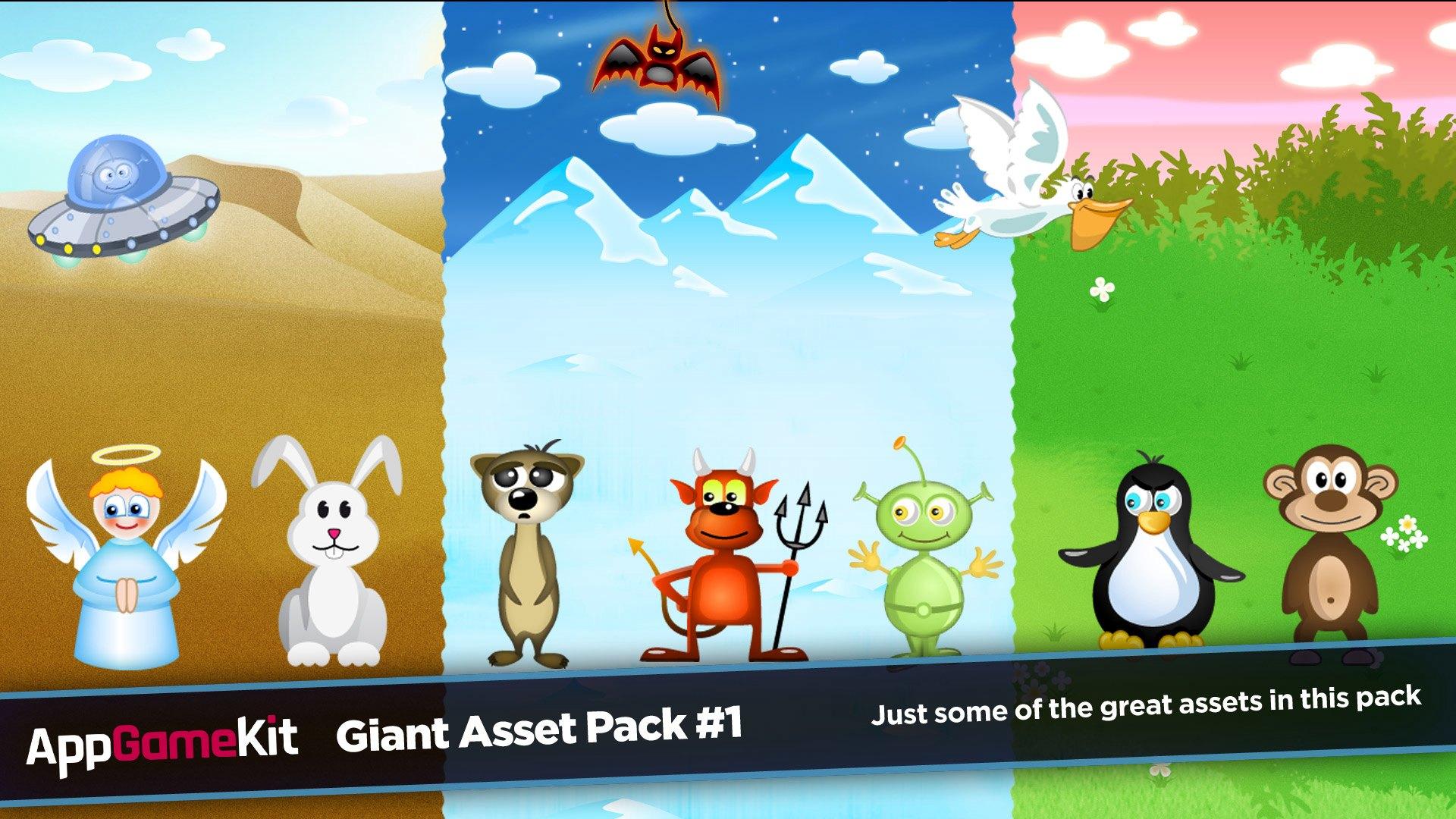 Screen Shot image 6 AppGameKit - Giant Asset Pack 1 DLC ستيم كود رقمي