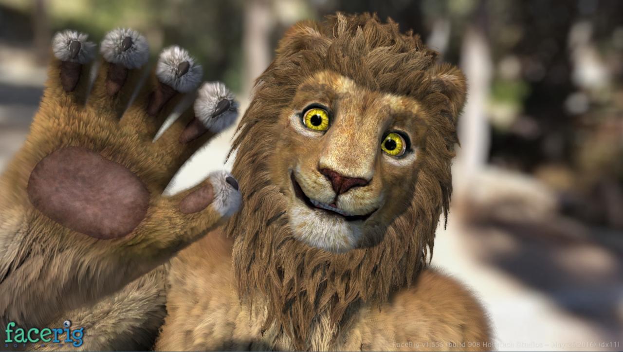 Screen Shot image 1 FaceRig - Strong Paws DLC ستيم كود رقمي