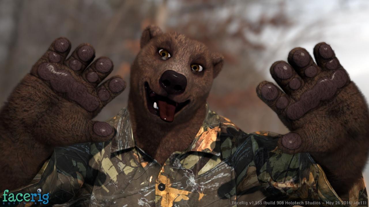 Screen Shot image 2 FaceRig - Strong Paws DLC ستيم كود رقمي