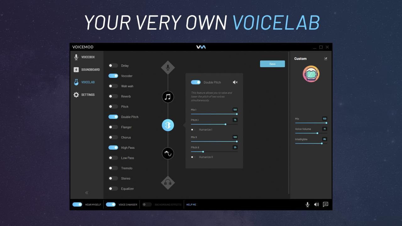 Screen Shot image 3 Voicemod PRO - 12 اشهر Coupon كود