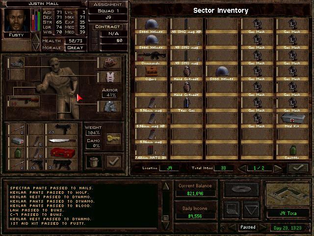 Screen Shot image 1 Jagged Alliance 2 Gold ستيم هدية