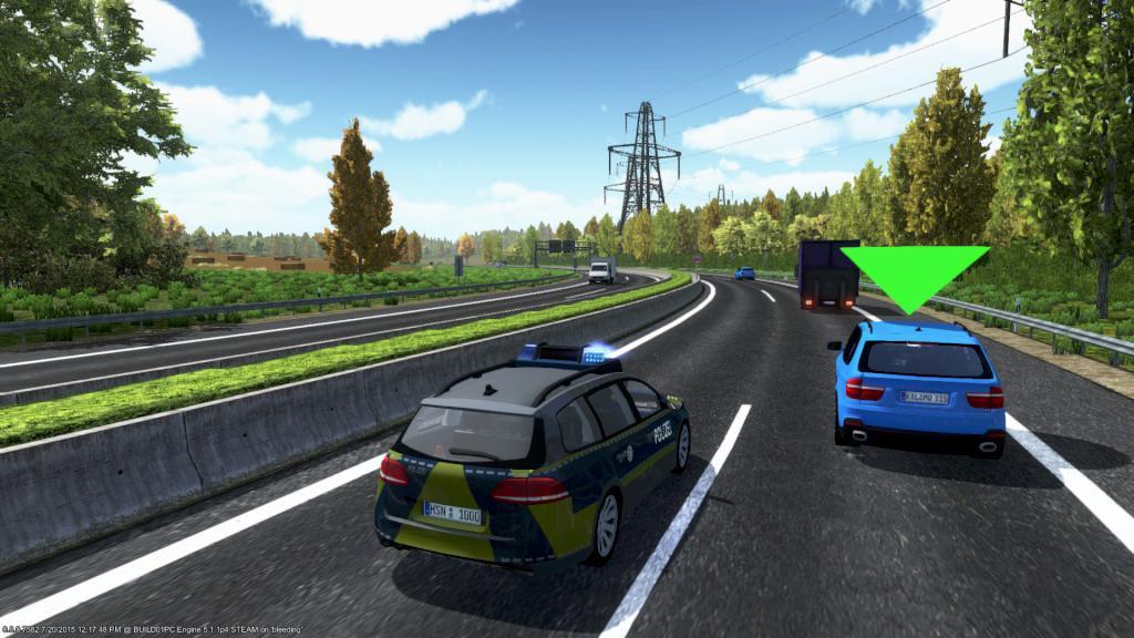 Screen Shot image 3 Autobahn Police Simulator بي سي ستيم حساب