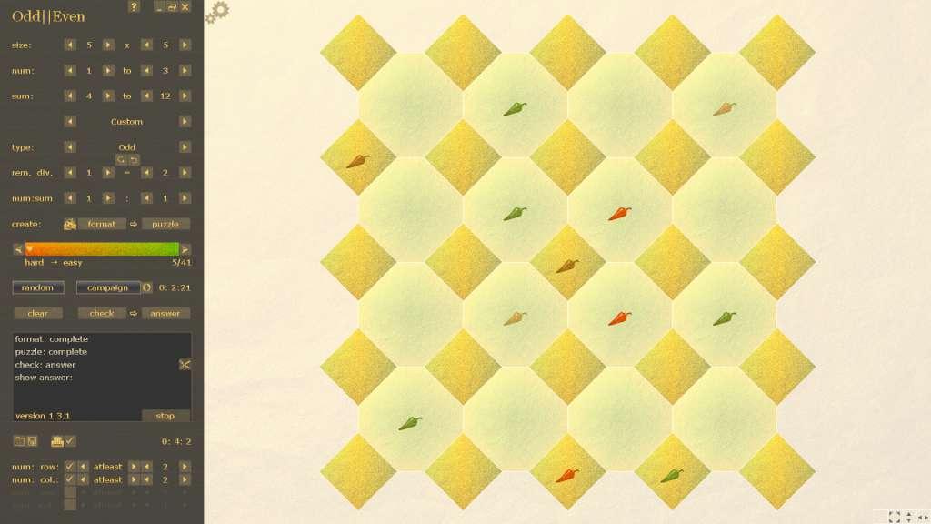 Screen Shot image 3 Odd || Even ستيم كود رقمي