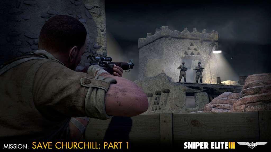 Screen Shot image 3 Sniper Elite III - Save Churchill Part 1: In Shadows DLC ستيم كود رقمي