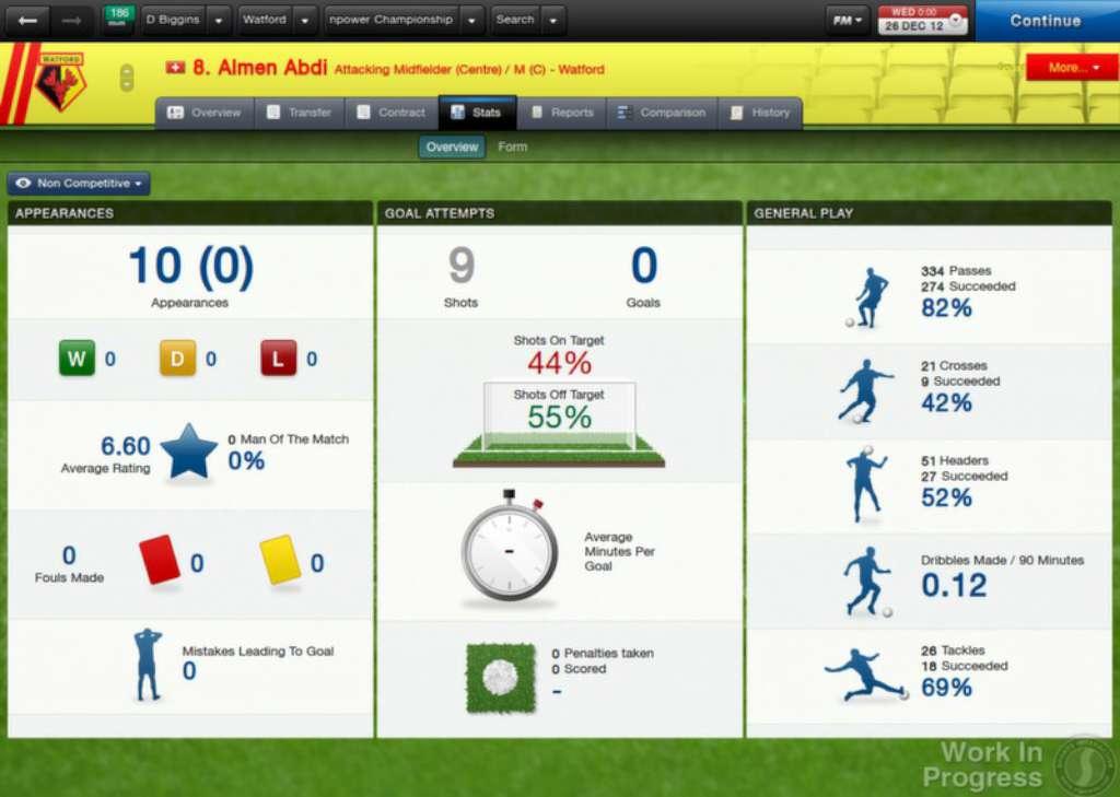 Screen Shot image 0 Football Manager 2013 بي سي ستيم كود رقمي
