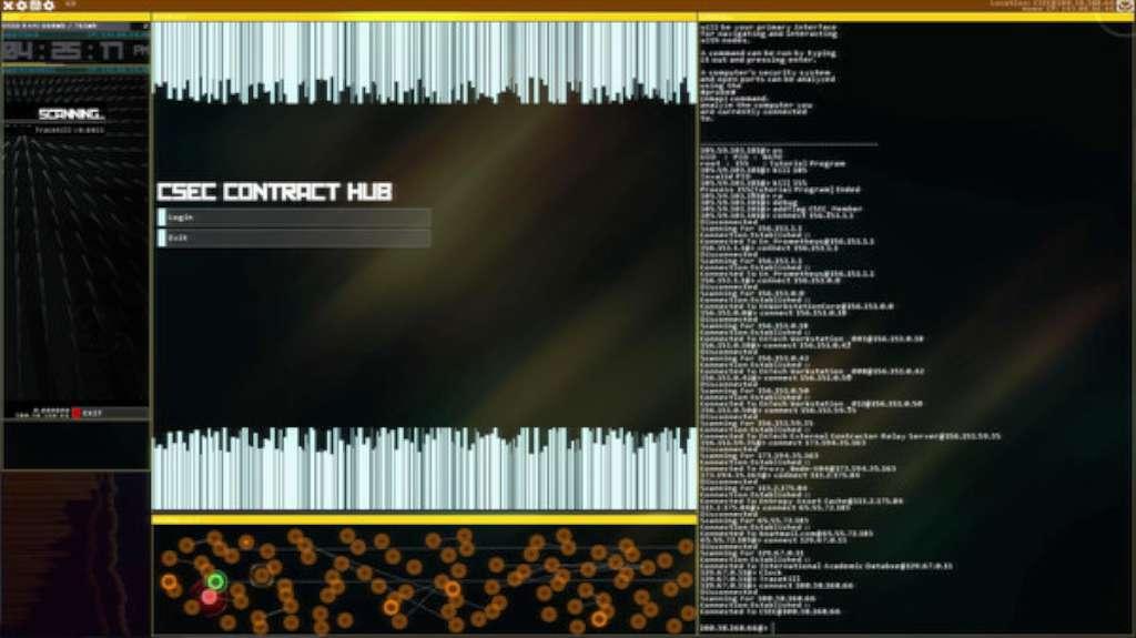 Screen Shot image 2 Hacknet اصدار الديلوكس اوروبي بي سي ستيم كود رقمي