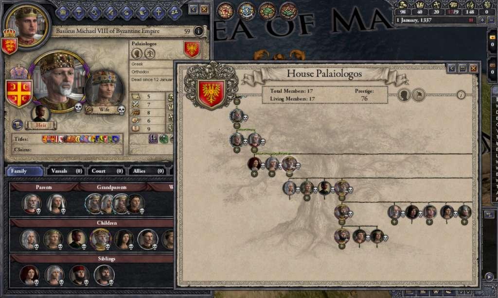 Screen Shot image 1 Crusader Kings II - Dynasty Shields DLC ستيم كود رقمي