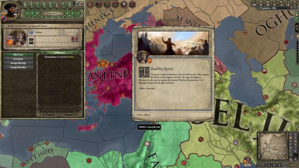 Screen Shot image 2 Crusader Kings II - Sword Of Islam DLC ستيم كود رقمي