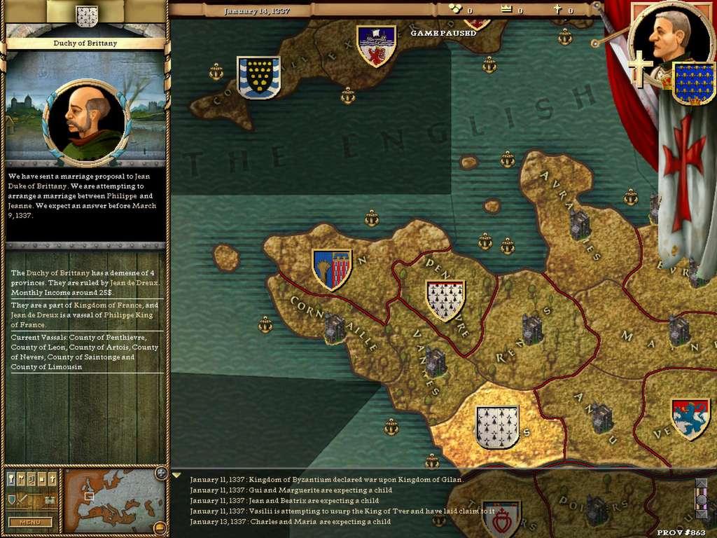 Screen Shot image 1 Crusader Kings Complete ستيم هدية